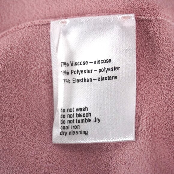 Akris Punto Intarsia Dot Sleeveless Mini Dress in Light Pink - Size 10 (NWT) - Picture 9 of 9